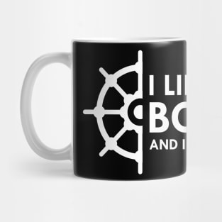 Boat - I like big boats and I cannot lie Mug